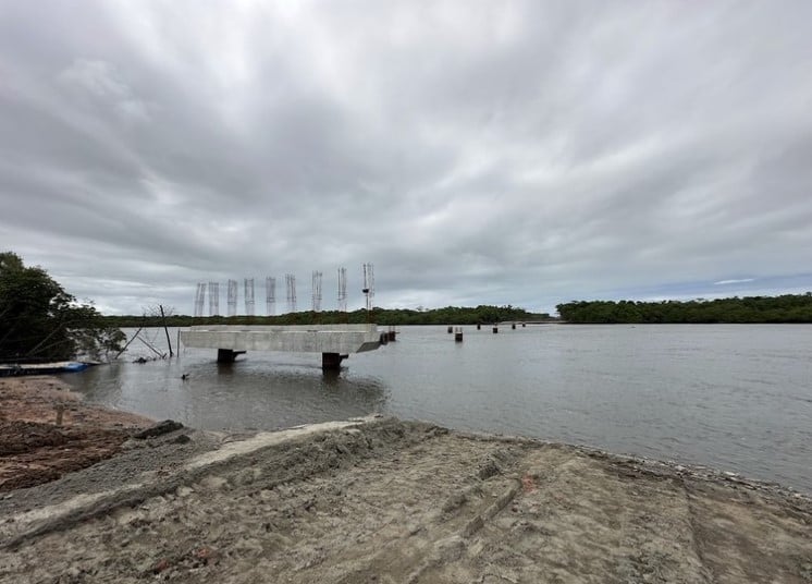 Ponte do Futuro avança em Cabedelo com conclusão da concretagem do primeiro vão