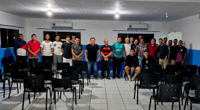 Secretaria de Desporto e Lazer de Serra Branca e Igreja Católica reúne desportistas e definem preparativos para 4ª Copa Nossa Senhora da Conceição de Futsal