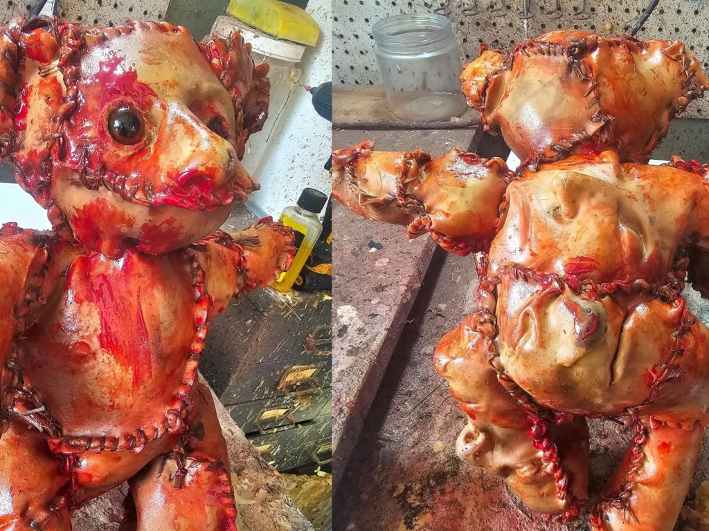 Ursinho com pele humana? boneco provoca pânico e vira caso de polícia 