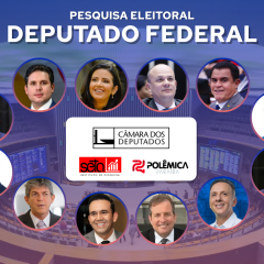 PRÉ-CANDIDATOS FEDERAIS MAIS LEMBRADOS: Pesquisa Seta/Polêmica aponta os 12 nomes que seriam eleitos em agosto - VEJA LISTA