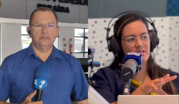 Washington Luiz deixa programa na Arapuan e Sabrina Barbosa assume ao lado de Samuka