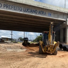 DER interdita ruas e organiza tráfego para obras em torno do Viaduto Prefeito Luciano Agra