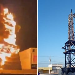 Estátua da Havan é incendiada em Pernambuco - VEJA VÍDEO