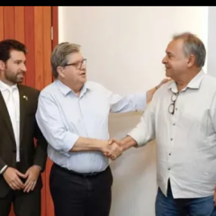 Prefeito e vice-prefeito de Salgado e Michel Henrique se reúnem com o Governador