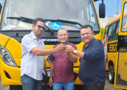 Conceição recebe mais um ônibus escolar para reforçar a tropa municipal
