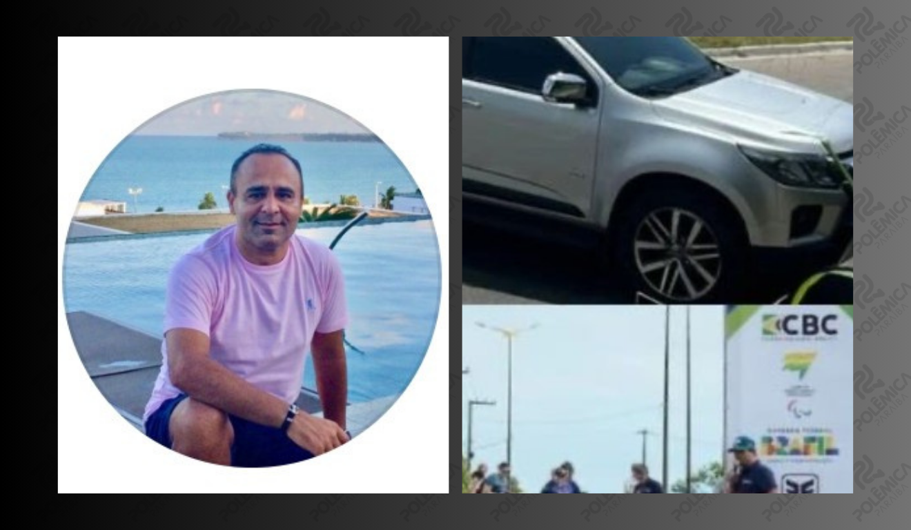 Herdeiro da família Miranda atrapalha Copa Brasil de Paraciclismo ao estacionar carro em pista de prova e agir de forma agressiva