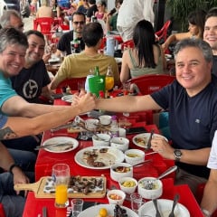 UNIÃO NA OPOSIÇÃO? Encontro em bar de Manaíra reúne Efraim, Pedro e Ruy Carneiro
