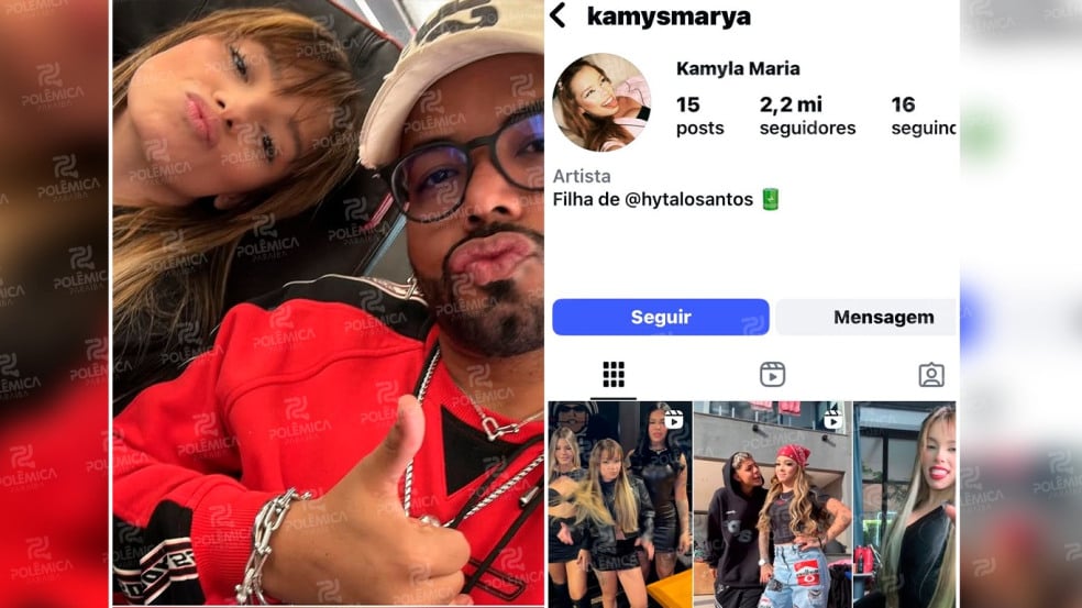Perfil de Kamylinha Santos é reativado no Instagram após semanas de suspensão