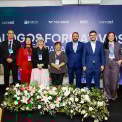Wilson Filho apresenta iniciativas da Secretaria de Educação durante evento internacional promovido pela FGV
