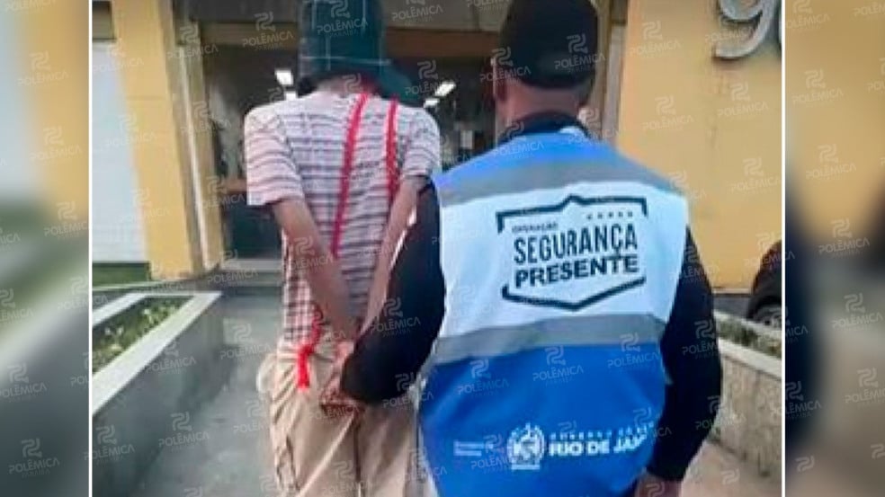 "Foi sem querer, querendo!": 'Chaves' é preso com maconha no Rio de Janeiro - VEJA VÍDEO