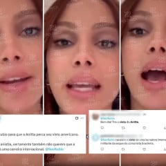 Anitta x PEC da Blindagem: bolsonaristas acionam autoridades dos EUA e pedem cancelamento de visto da cantora