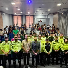 Em evento alusivo à Semana Nacional do Trânsito, agentes de Mamanguape recebem novos fardamentos e carteiras funcionais