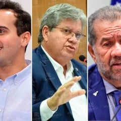 João Azevêdo recebe o presidente nacional do PDT para fechar apoio à candidatura de Lucas Ribeiro