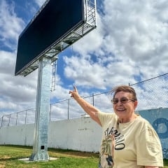 Trabalho de Francisca Motta garante instalação do sonhado placar eletrônico no Estádio José Cavalcanti
