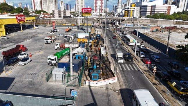 Cagepa interdita trecho da Avenida Tancredo Neves para obras de ampliação do sistema de esgotamento a partir desta sexta