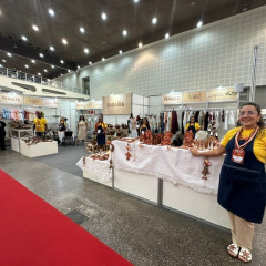Artesãos paraibanos participam até o próximo domingo do 7° Festival Nacional de Artesanato do Ceará