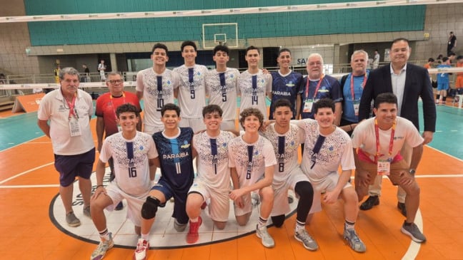 Vôlei Masculino fica com a medalha de bronze e a Paraíba encerra os Jogos da Juventude com 19 medalhas