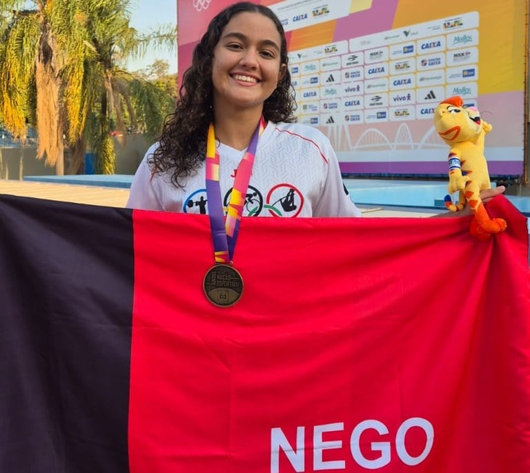 Paraíba conquista primeira medalha de ouro nos Jogos da Juventude 2025