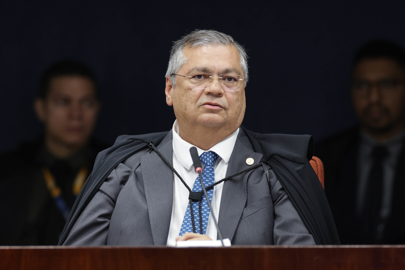 Ministro do STF Flávio Dino vota no julgamento dos réus do Núcleo 1 da trama golpista, julgamentos da Ação Penal 2668 - Núcleo 1. Foto: Rosinei Coutinho/STF