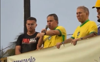 Efraim reúne bolsonaristas em ato pela anistia e aproveita palanque para fortalecer sua campanha ao governo