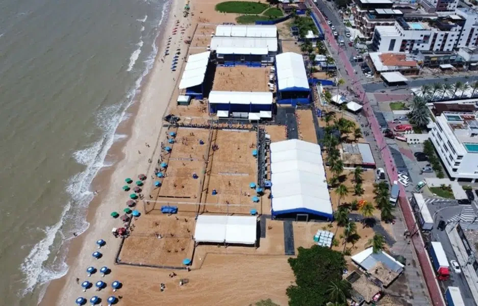 Paraíba World Beach Games recebe etapa do Circuito Brasileiro de Vôlei de Praia e o Brasileiro Top-16