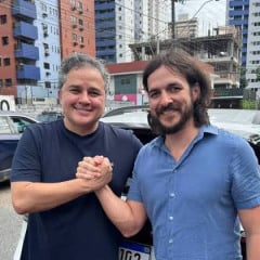 Pedro enfatiza que deseja somar e faz gesto que reforça Efraim - Por Nonato Guedes