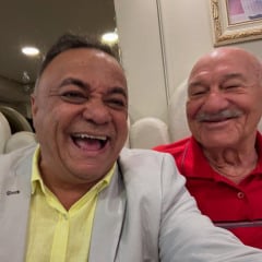 Gutemberg Cardoso se encontra com ex-deputado Antônio Quirino, aos 92 anos, em Cajazeiras