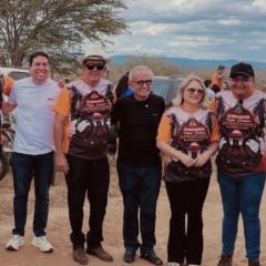Ao lado de Felipe Leitão, Cícero Lucena faz campanha em Itatuba e reúne lideranças de diferentes grupos políticos