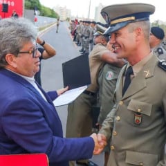 João Azevêdo determina mudanças em cargos de comando da Polícia Militar - VEJA A LISTA COMPLETA