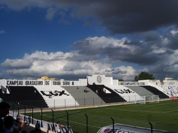 Estádio Presidente Vargas. Foto: Reprodução / Site oficial do Treze