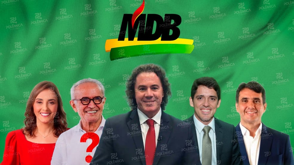 PROJETO PARA 2026: Como o MDB-PB se arma para reeleger Veneziano, eleger dois federais e aumentar o números de estaduais
